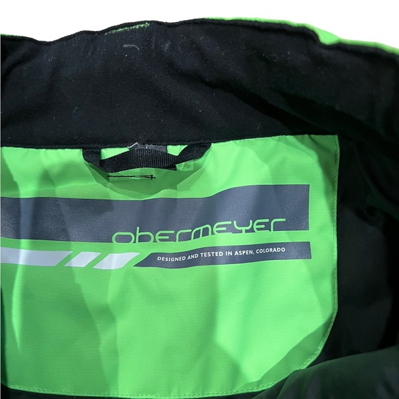 Obermeyer Teen Boy’s Neon Green Ski/Snowboard Pants Size XL (18-20) - Picture 6 of 13